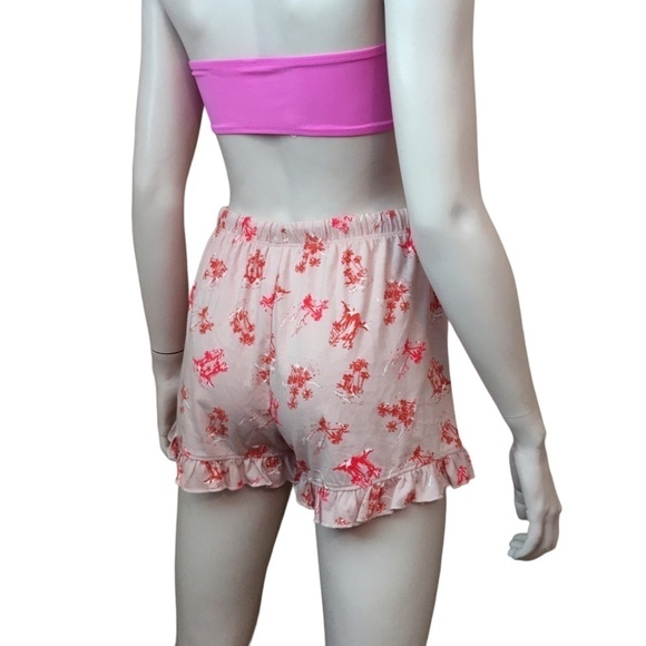 Abound Ruffle Drawstring Shorts Versatile Lounge, Leisure Casual, Sleep - Picture 6 of 13